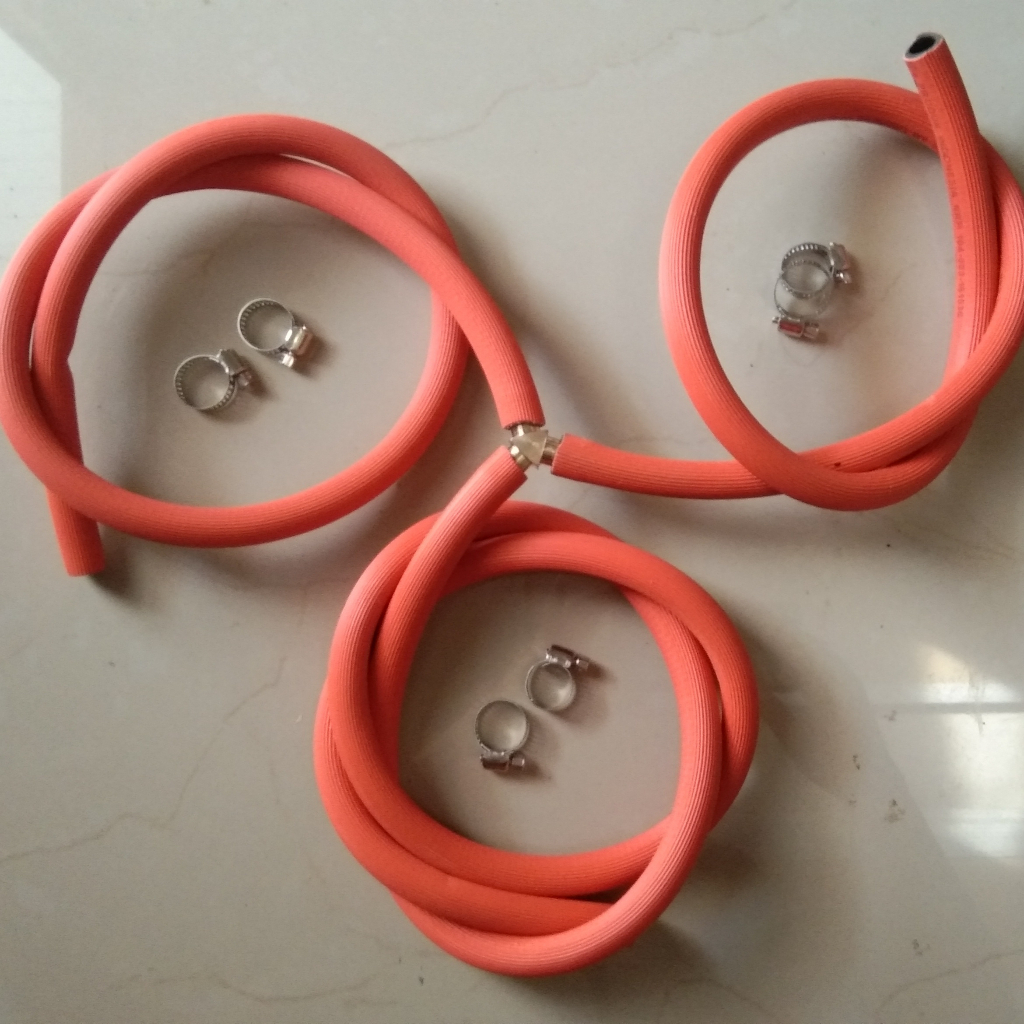 SELANG CABANG UNTUK 2 KOMPOR GAS/SELANG CABANG OVEN KOMPOR