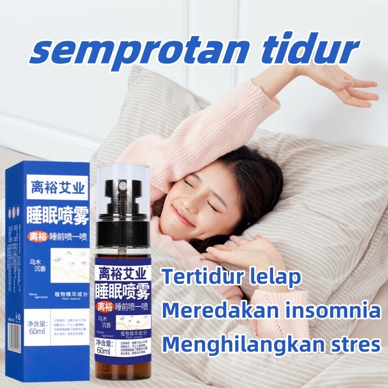 sleep spray  pillow mist aromatherapy obat tidur bantu tidur melatonin semprotan tidur nyenyak Insom