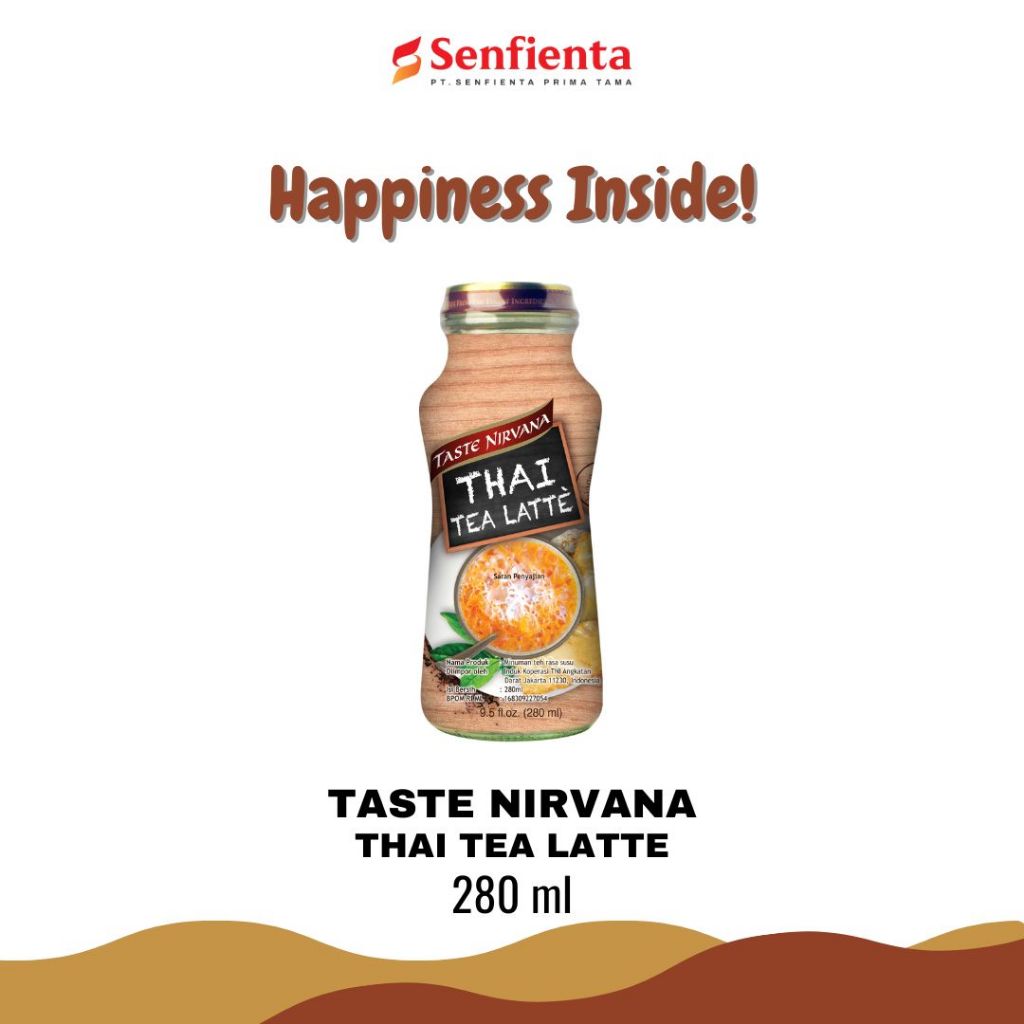 

Taste Nirvana Thai Tea Latte 280 ml