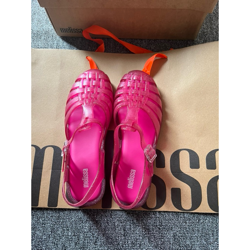 MELISSA POSSESSION SHINY AD PINK GLITTER NEW