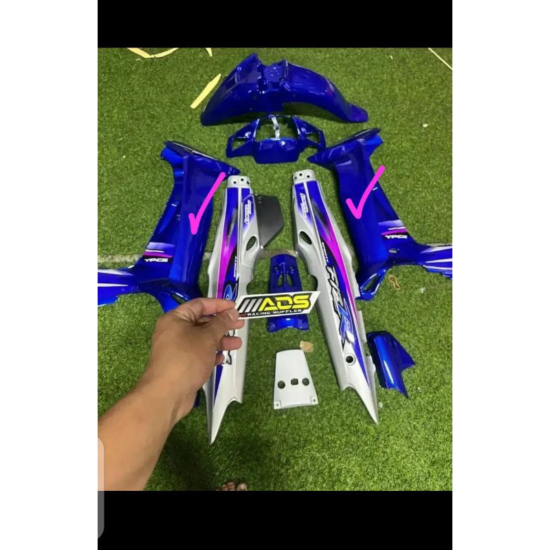 STRIPING FIZR LE LIMITED EDITION CUSTOM BIRU PINK  YAMAHA FIZ R