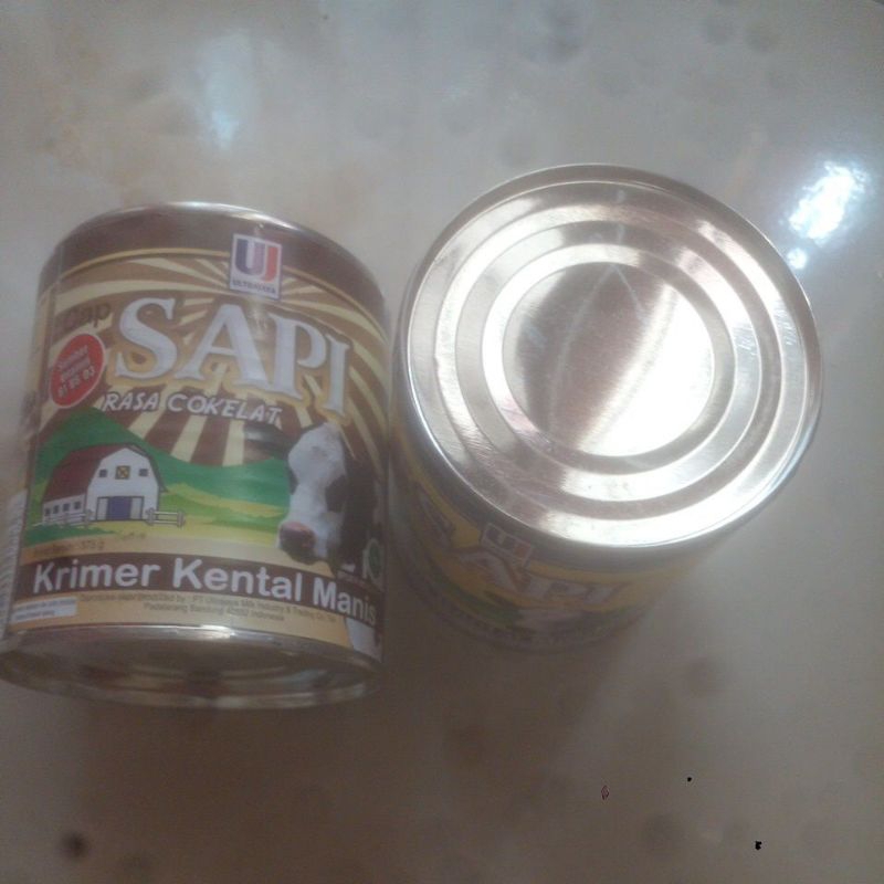 

ultrajaya krimer kental manis coklat 370 gram