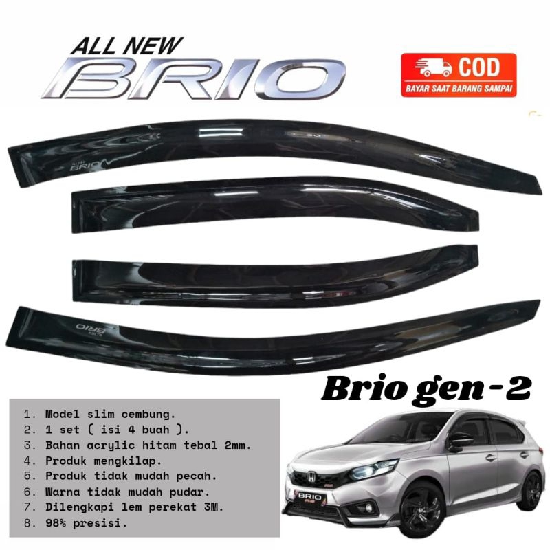 TALANG AIR MOBIL HONDA BRIO TAHUN 2018 2019 2020 2021 2022