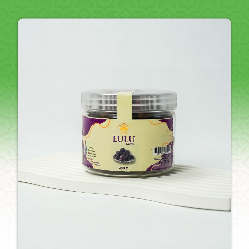 

Arofah - Kurma Lulu Toples 500 Gr