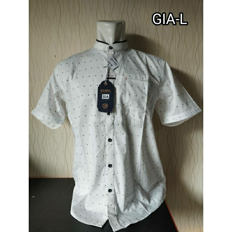 Kemeja Emba Lengan Pendek