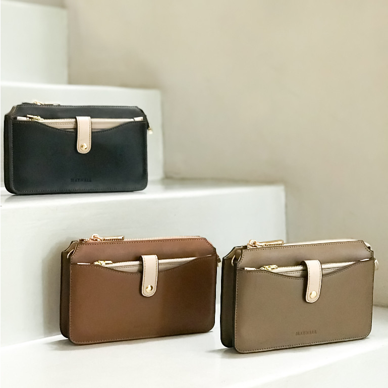 LUCY PHONE BAG with Card Wallet | LUCY MESSENGER BAG | Lucy Phone Holder