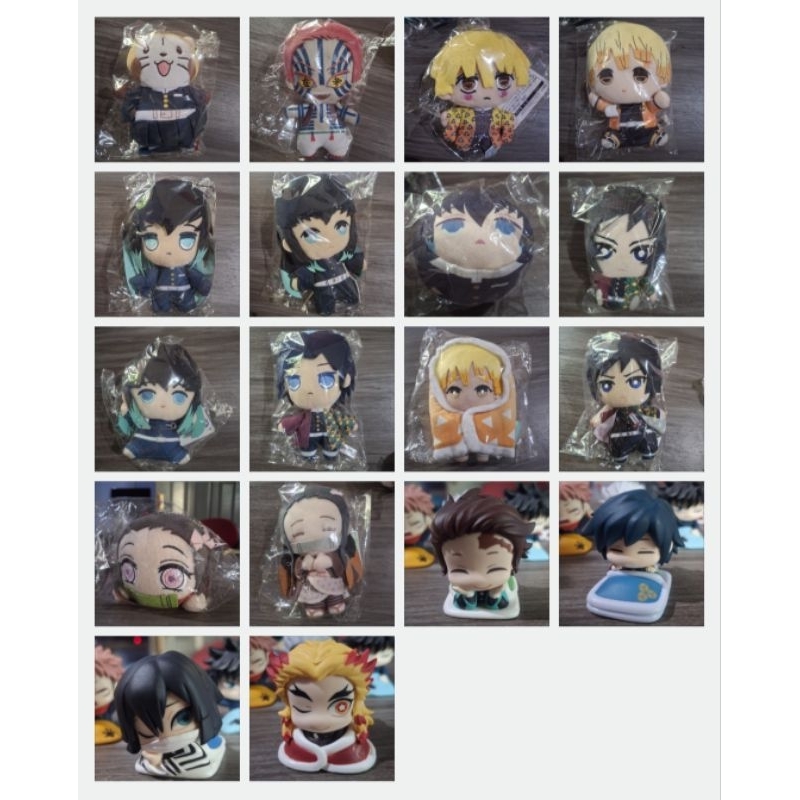 Demon Slayer Kimetsu No Yaiba KNY Merch boneka mini figure onemutan tanjiro nezuko zenitsu rengoku m