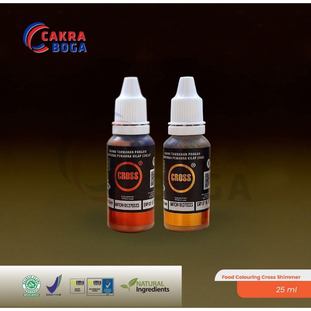 

Pewarna Makanan Cross 25 ml / Food Colouring