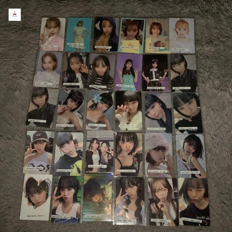 KIM CHAEWON IZONE IZ*ONE LE SSERAFIM LESSERAFIM OFFICIAL PHOTOCARD PHOTOCARDS PC