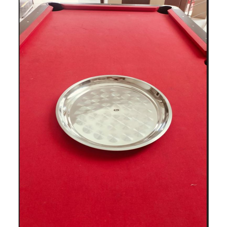 Nampan Bulat Stainless 40cm