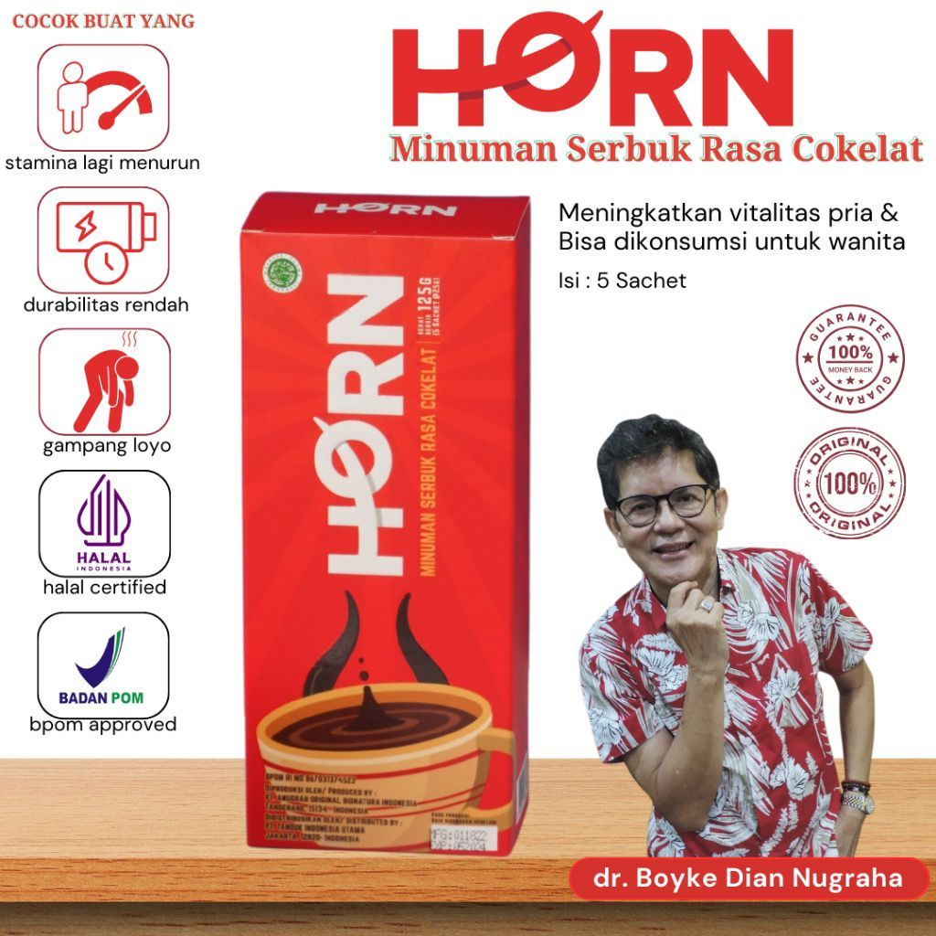 

MINUMAN SERBUK COKLAT HORN BY DR BOYKE