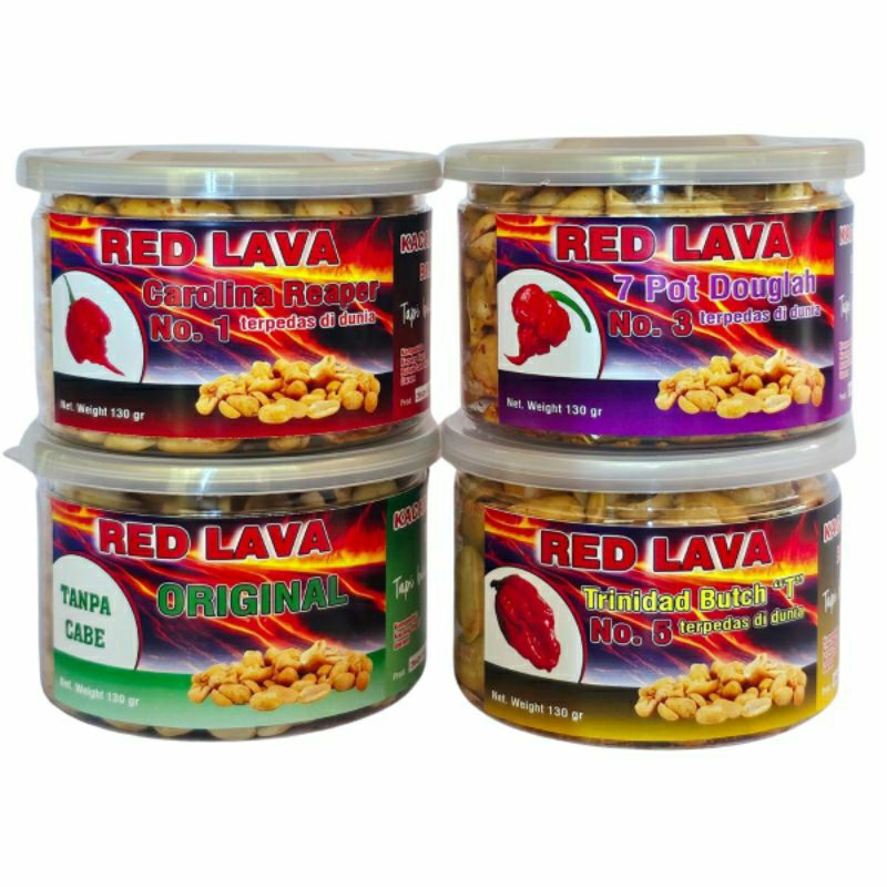 

Kacang pedas BALI Red Lava