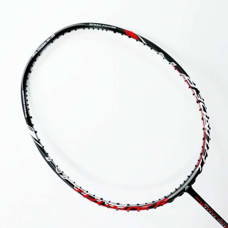 Raket Badminton Bulutangkis Powermax Thunder 777 Black Red