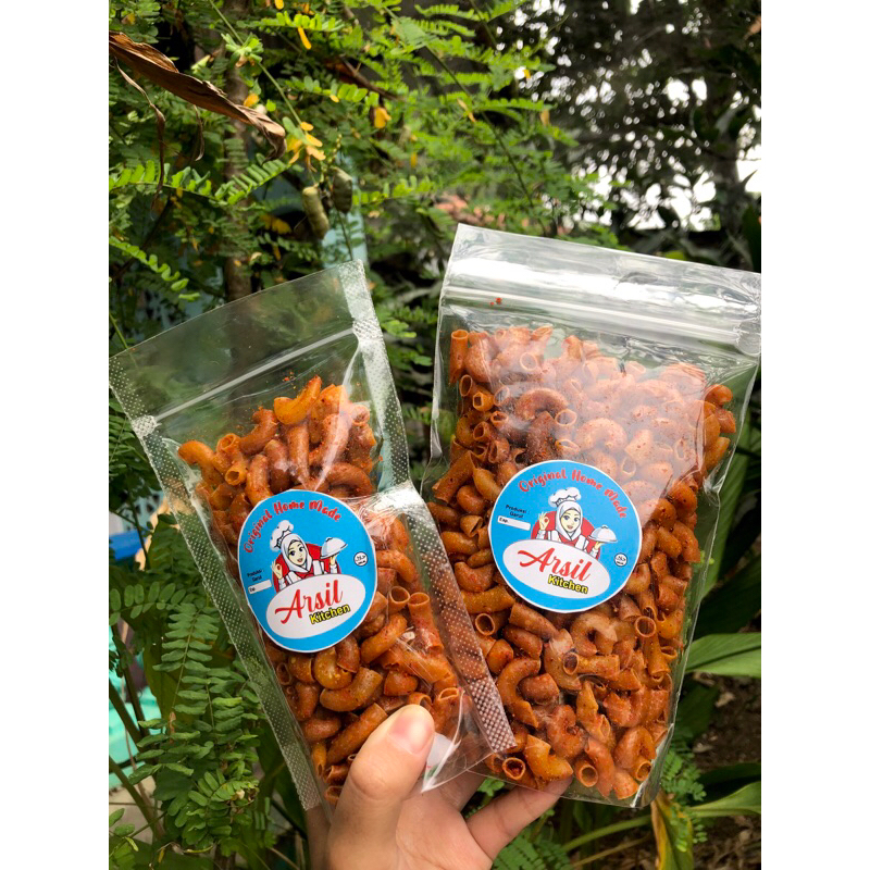 

Makroni pedas gurih asli garut
