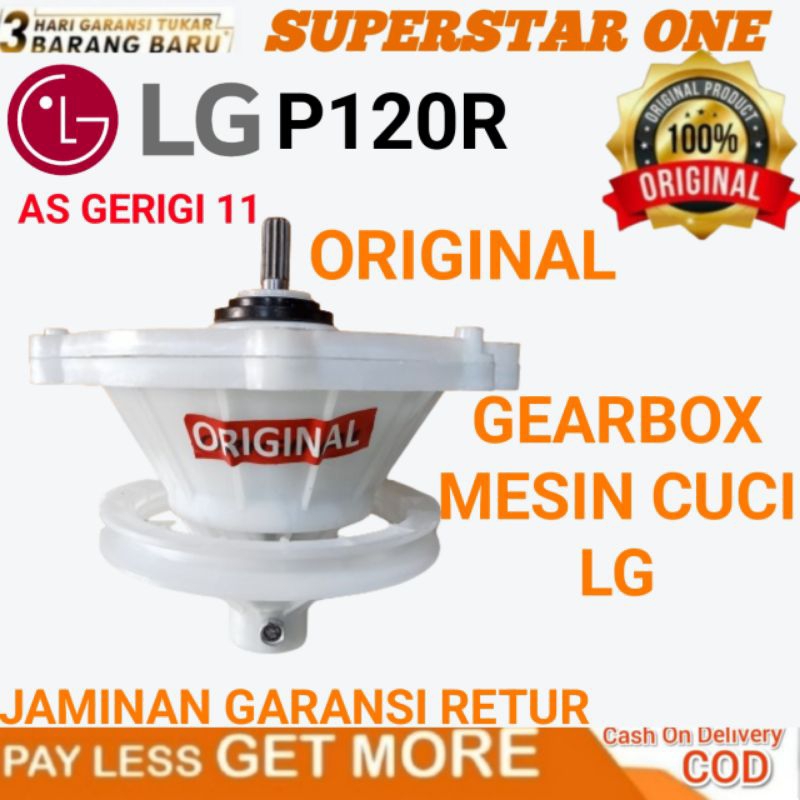 Gearbox/Girbok Mesin Cuci LG 2 Tabung Pully Dua LG P120R