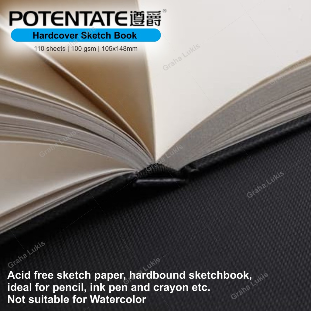 

HJK Potentate Hardcover Sketch Book A5 (110 sheets - 100gsm)