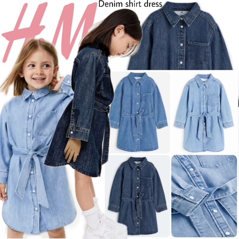 Dress Denim Anak Perempuan HM