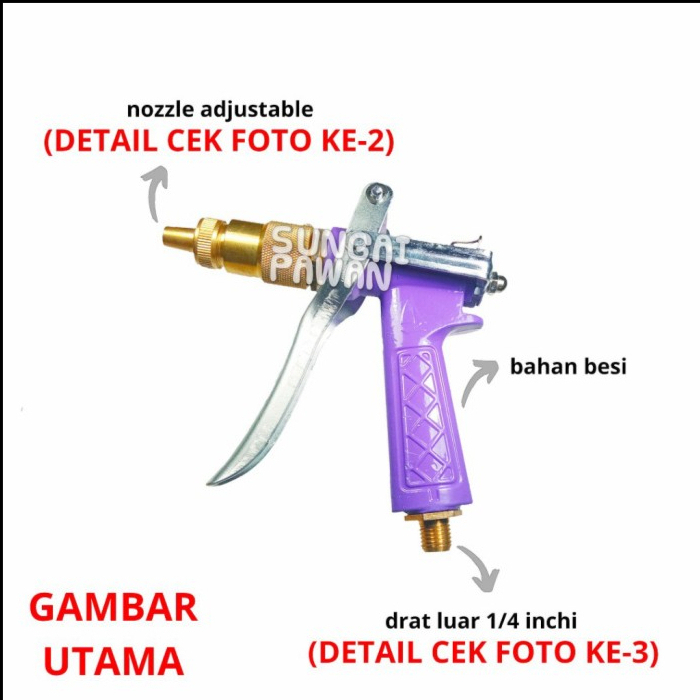 Stick stik sprayer spray semprot penyemprot semprotan air water jet cleaner lakoni laguna 70 alat cu