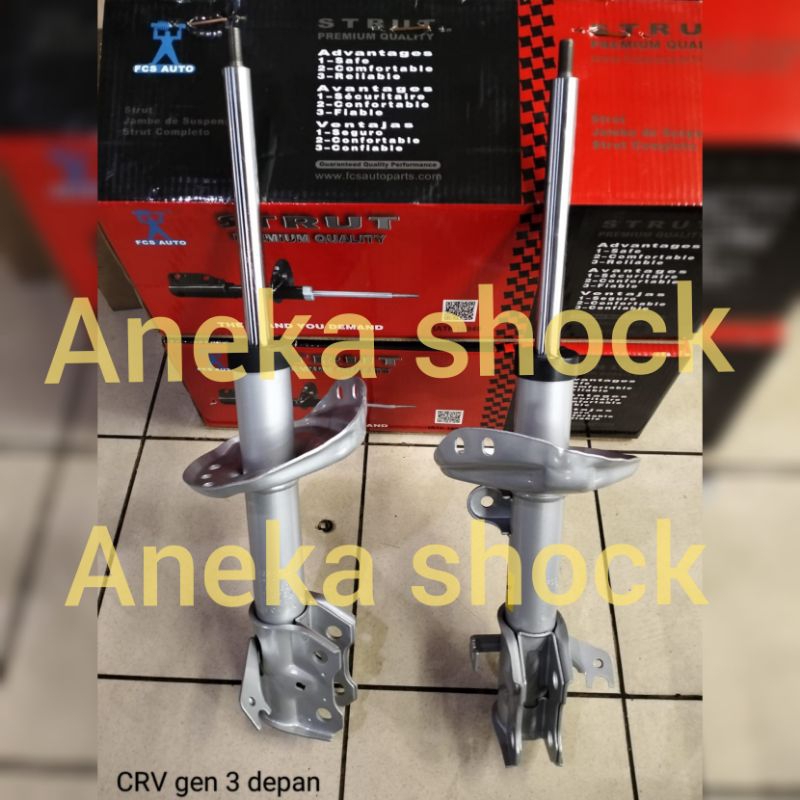 SHOCK BREAKER MERK FCS AUTO HONDA ALL NEW CRV DEPAN GEN 3 TH 2007-2012