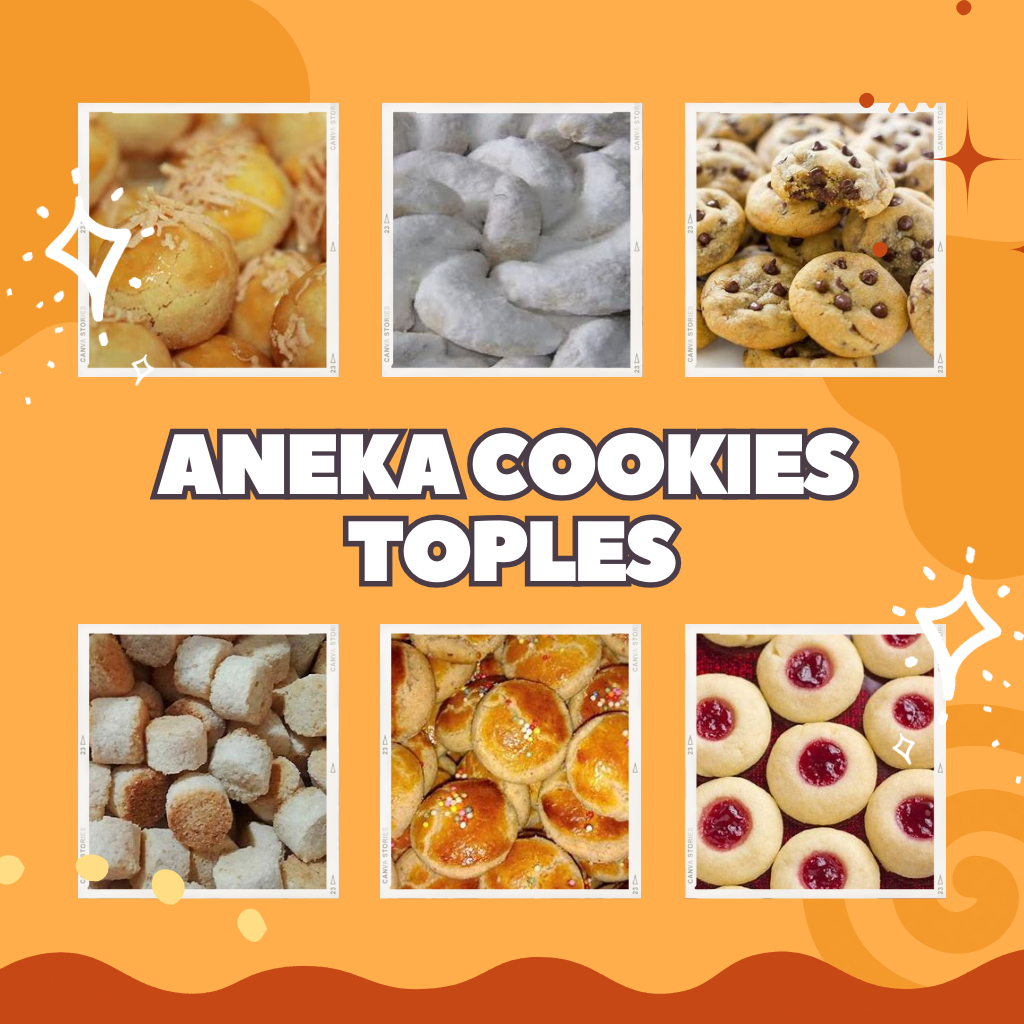 

Aneka cookies shafa toples (300-400 gram)