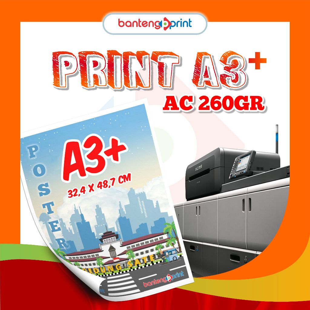 

PRINT ART CARTON 260GR | Print A3+ MURAH | Print A3+ Cepat | Print A3Plus