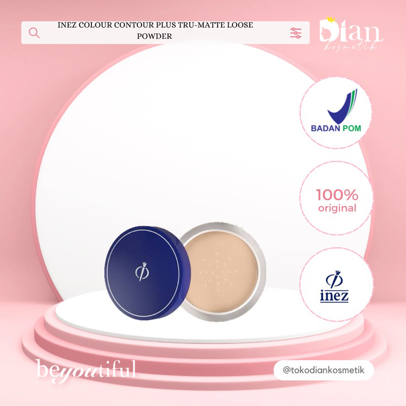 INEZ COLOUR CONTOUR PLUS TRU-MATTE LOOSE POWDER