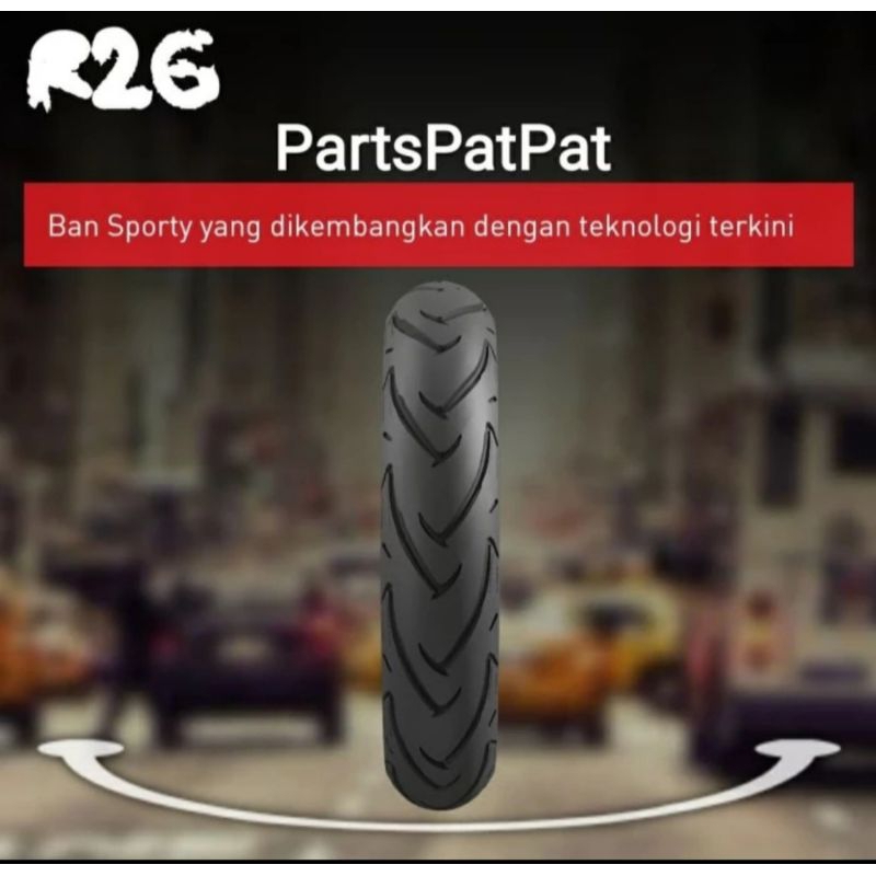 BAN CORSA PLATINUM R26 R-26 90/80-17 908017 TUBELESS CORSA PLATINUM