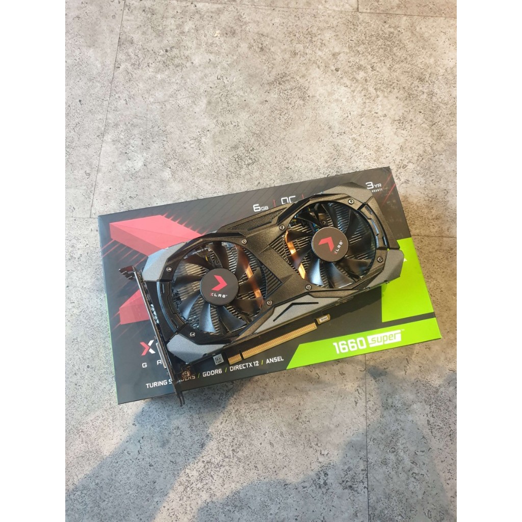 PNY GEFORCE GTX 1660 SUPER XLR8 OC 6GB GDDR6 NVIDIA VGA / 1660S 6GB
