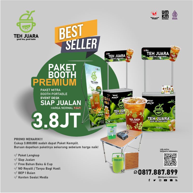 

Mitra Es Teh Juara Pengiriman Seluruh Indonesia