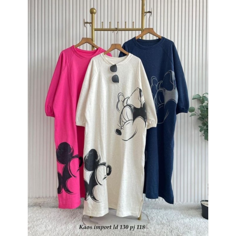 TUNIK JUMBO LD 130 KAOS IMPORT