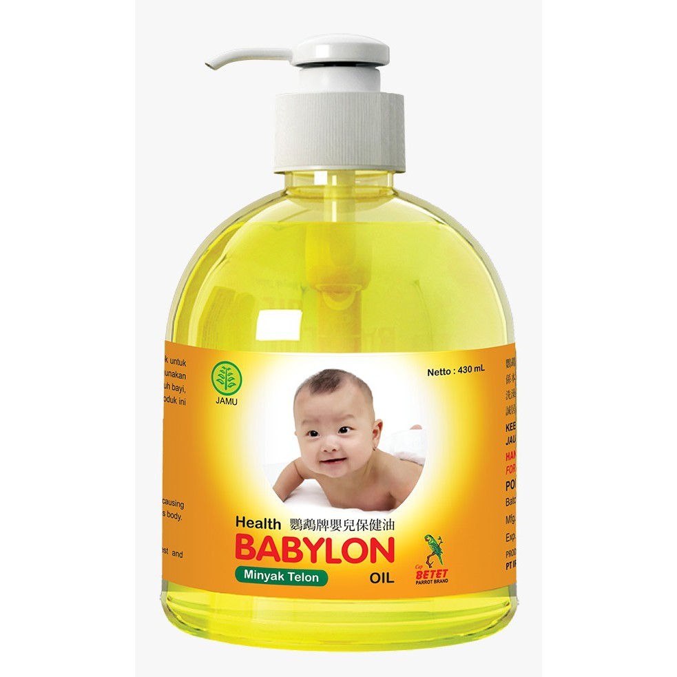 Dijual Minyak telon Babylon cap Betet 430ml Limited