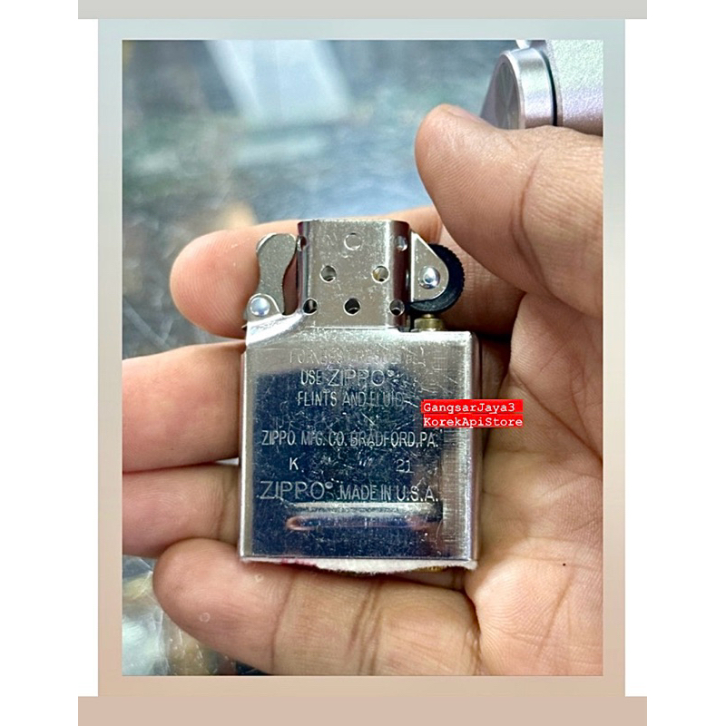 insert korek zippo original USA reg size