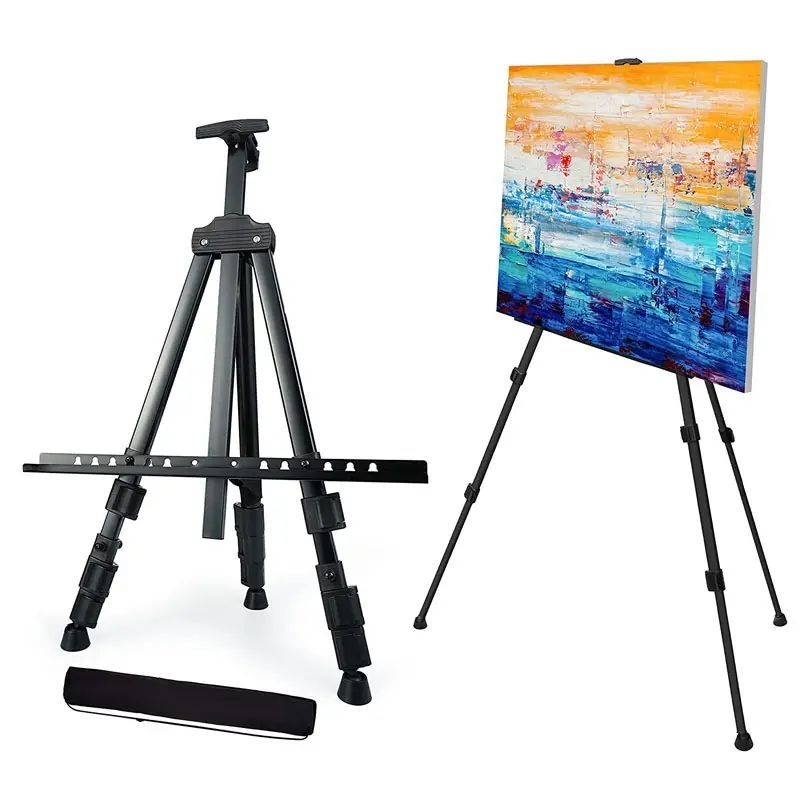 

easel kanvas lukis tripod naik turun bisa di atur 150cm