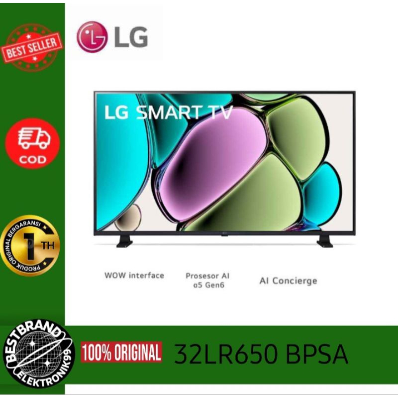 LG 32LR650BPSA SMART TV 32INCH TINQ WEBOS 32LR650
