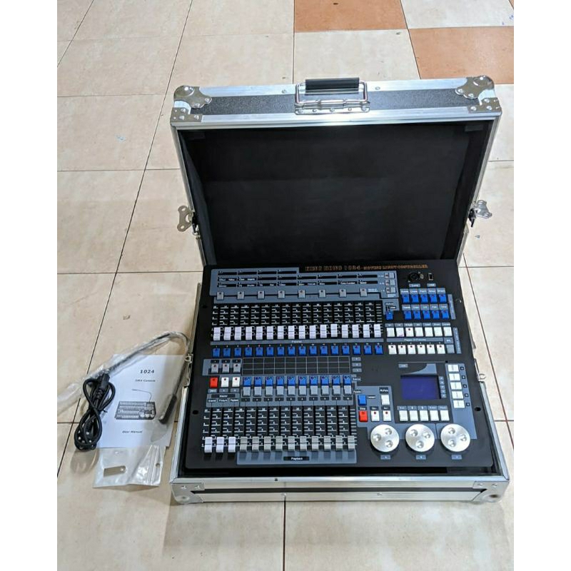 Mixer lampu lighting Kingkong 1024 Dmx 1024 kingkong Dmx lighting Kingkong hardcase