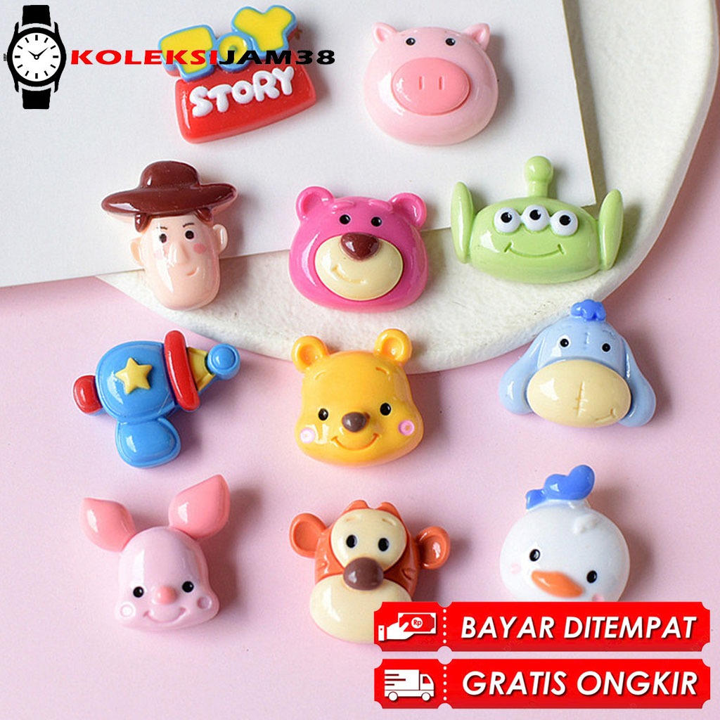 

Stiker 3D Resin Clay DIY Toy Story Lucu Buat Dekor / Tempel Di Gantungan Kunci DIY Botol Minum Kotak Pensil Case HP Stiker 3D Pink Aesthetic PIN Resin Clay 3D Lucu Karakter Toy Story Untuk DIY Dompet /Gantungan Kunci Stiker 3D 1 Pc