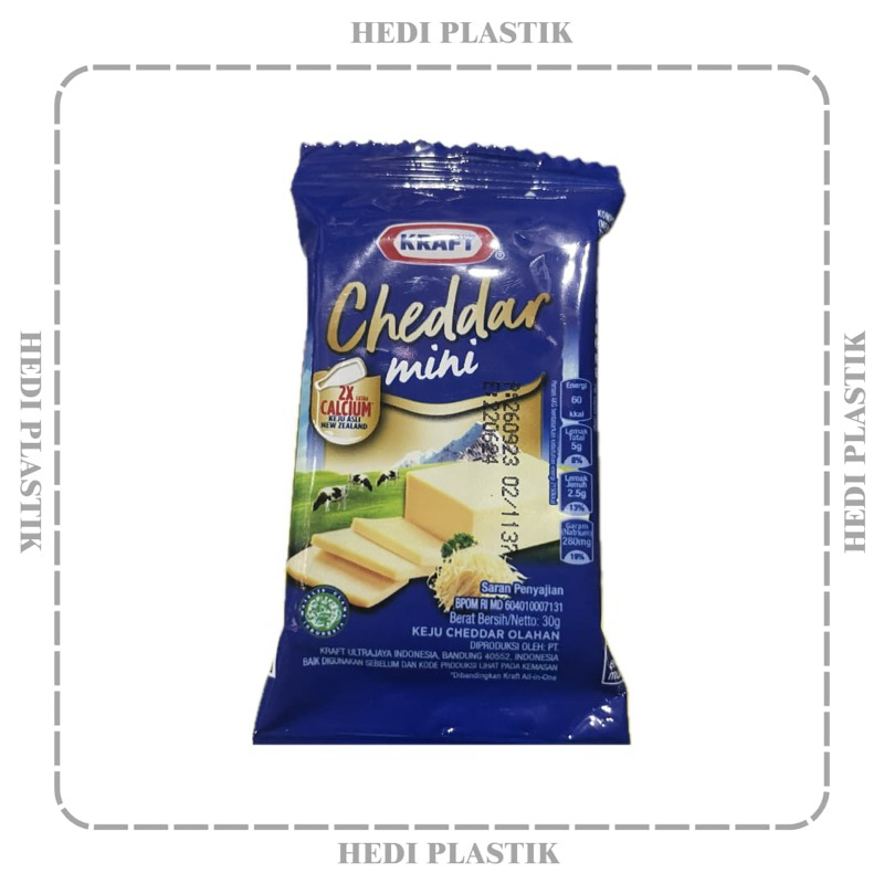 

Keju Kraft Cheddar mini chedar olahan 30 gram