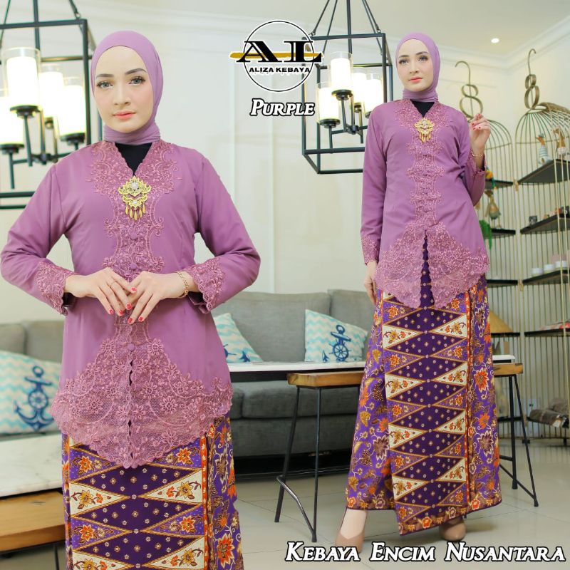 KEBAYA ENCIM / KEBAYA MURAH / BAHAN KATUN PREMIUM