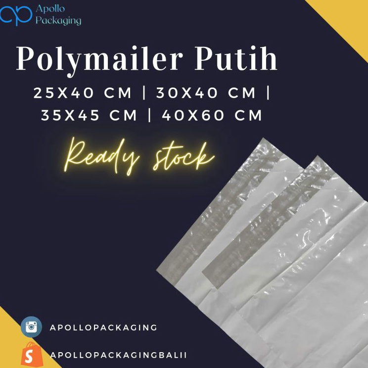 

Diskon Gede BIMA Plastik Polymailer Putih 3x4 cm Packing Online Shop