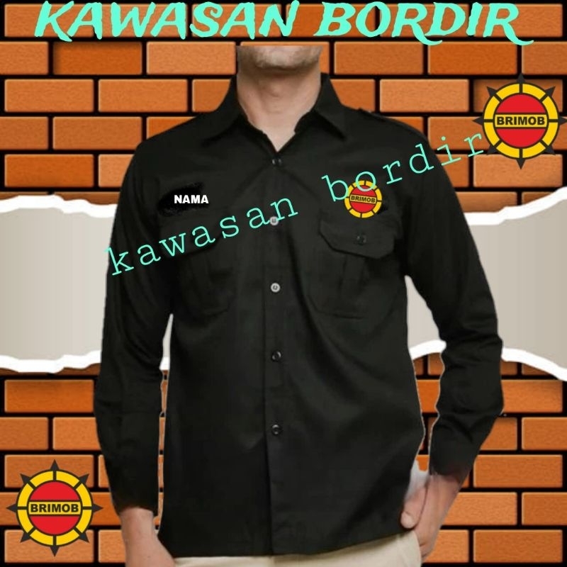 Terbaru kemeja brimob seragam brimob baju brimob pdh brimob kemeja korps Brimob seragam korps Brimob