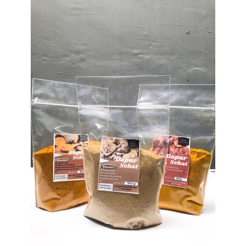 

360gr Kunyit Putih Jamu Bubuk