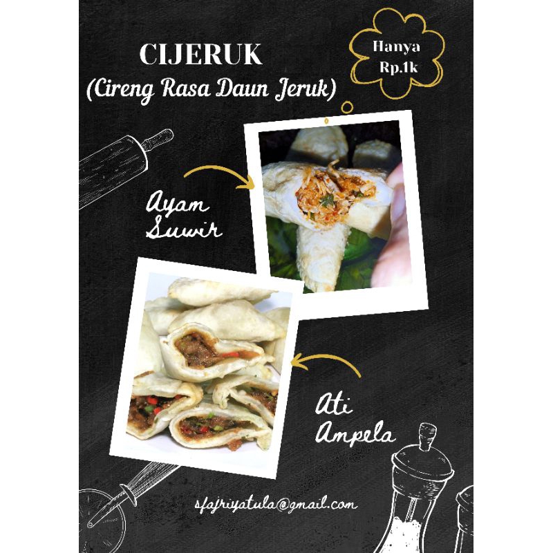 

Cireng Isi Ayam suwir