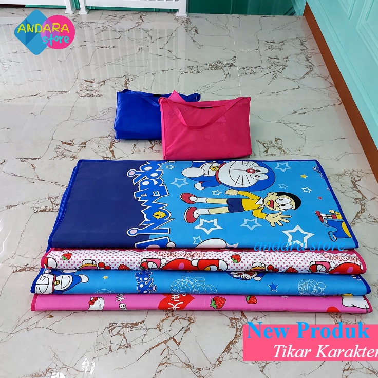 Ready Stok  PRODUK TERBARUTIKAR KARAKTER tikar multifungsi alas tambahan untuk tenda anak tikar pikn