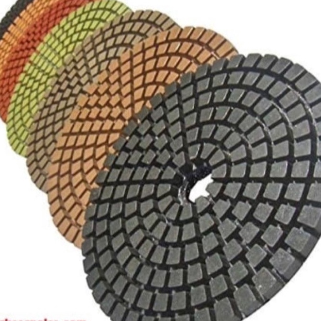 KP8 Diamond pad poles batu gerinda poles marmer