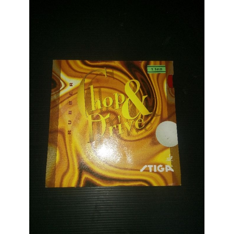 karet stiga chop and Drive second