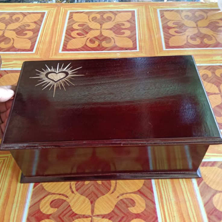 Bestseller kotak mori polos  kotak penyimpanan mori  kotak mori kayu jati  kotak mori