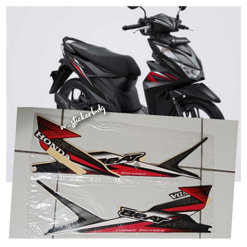 Striping Lis Honda Beat ESP CBS 2020 Hitam