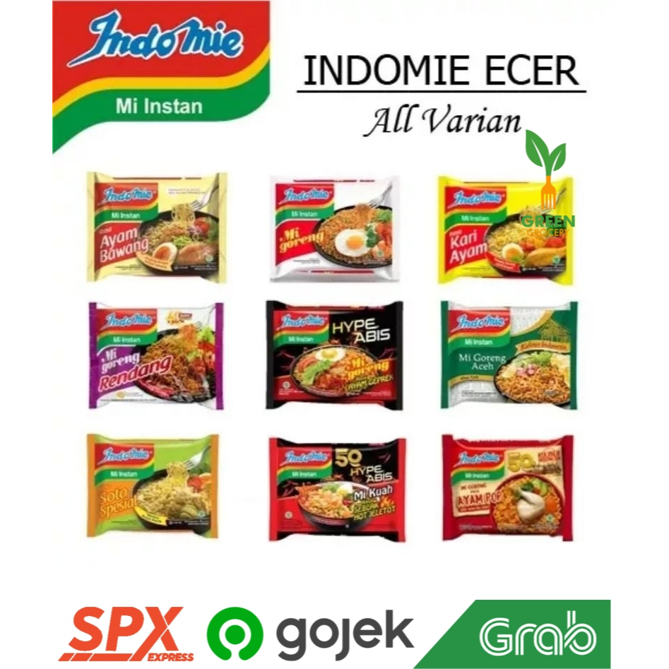 

Indomie All Varian 75 gr 1 Pcs Green Grocery Pasar Online Murah