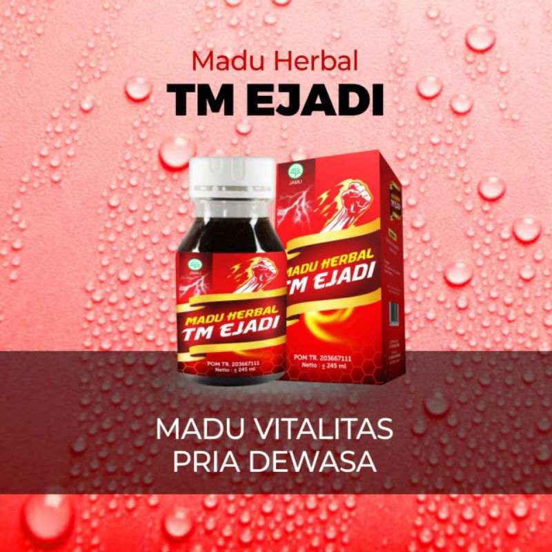 TM EJADI - Madu Herbal untuk Vitalitas Pria Dewasa