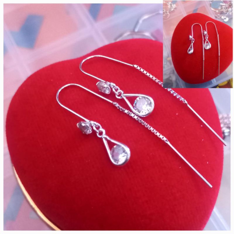 anting perak wanita/anting perak asli 925